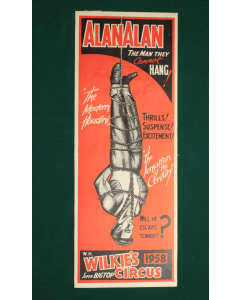 Alan Alan Wilkie's Circus 1958 - Signed