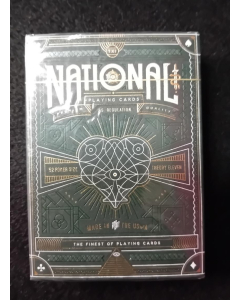 National Playing Cards - Green