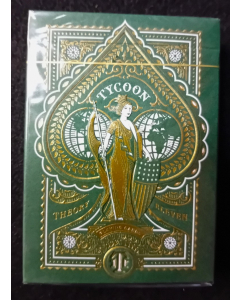 Tycoon Playing Cards - Green