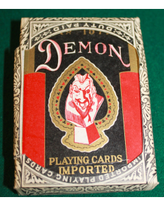 Vintage Demon Playing Cards - unopened