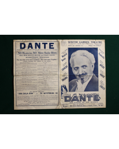 Dante 1936 Handbill